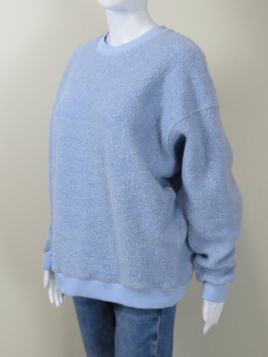 Outdoor Voices - MegaFleece, Wool blend, Crewneck, Textured Sweatshirt SZ LARGE - Picture 2 of 10